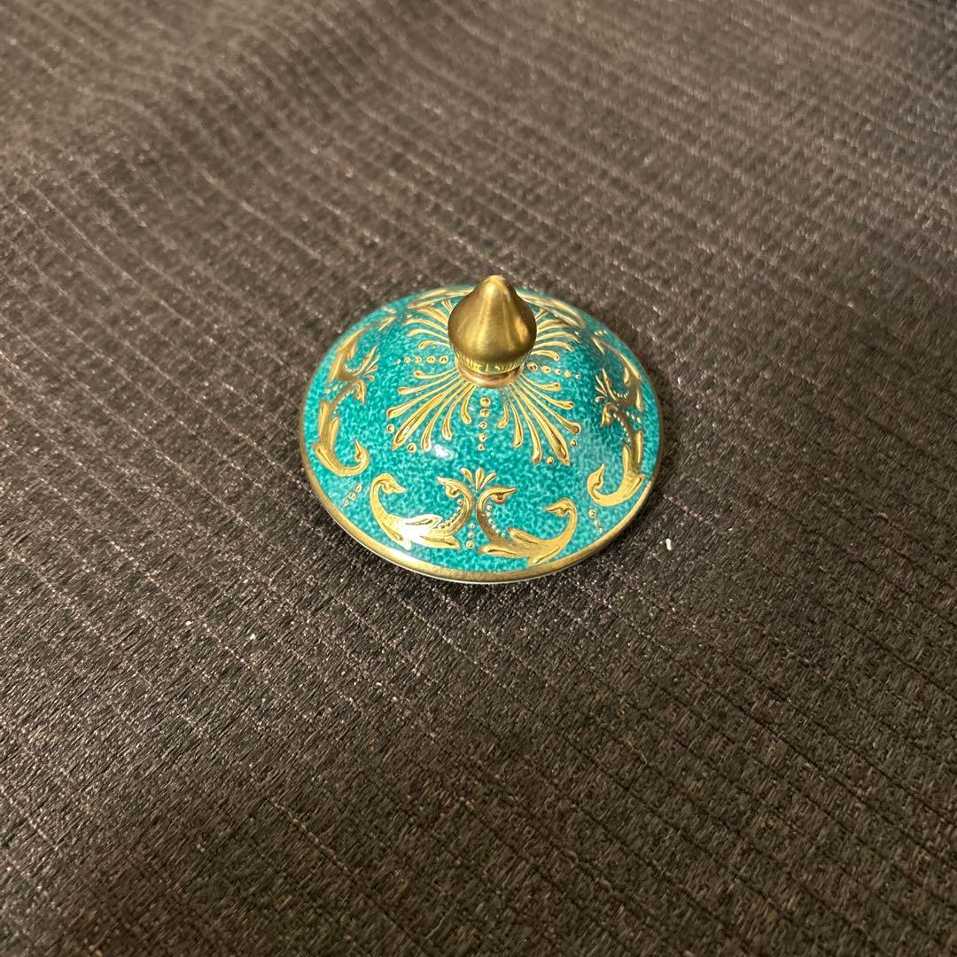 ウェッジウッド　コロンビア　パウダーグリーン　シャグリーン　フラワーベース