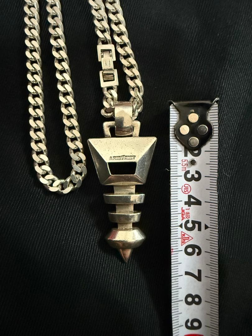 アリストトリスト トラぺゾイド ペンダント ネックレス