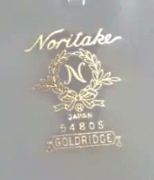 ノリタケ　ディナー皿　27cm　5枚　ゴールドリッチ　国章他マーク入