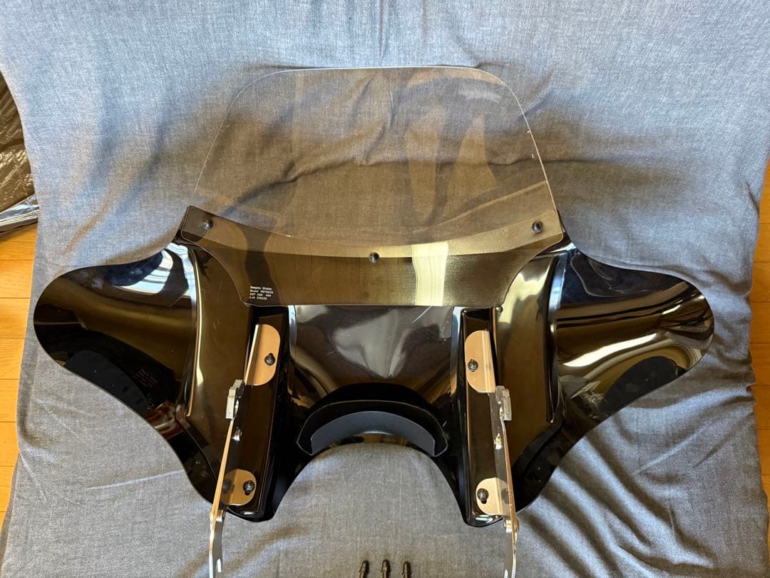 ハーレーFLSTCメンフィスシェードバットウイングフェアリング他