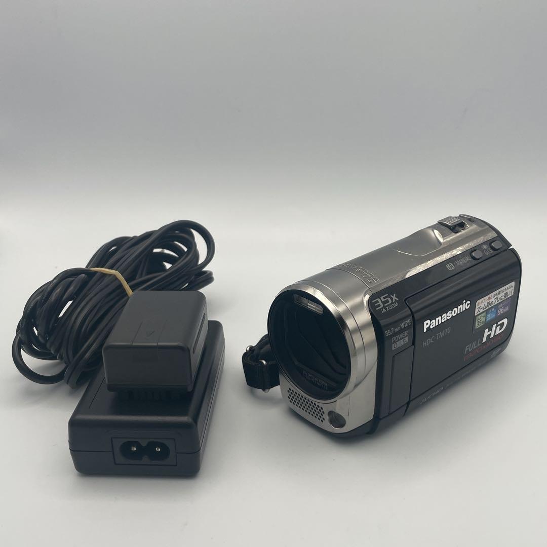 【美品】Panasonic HDC-TM70 96GB パナソニックビデオカメラ