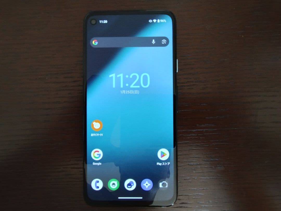 Google pixel4a　バッテリー新品　カバーオマケ　simフリー