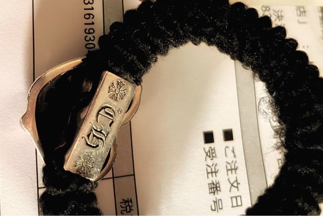 クロムハーツ ヘアゴム ハート 美品 chromehearts