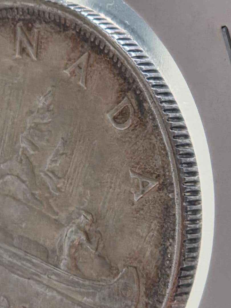 カナダ連邦　ジョージ5世　1 ドル銀貨　1935