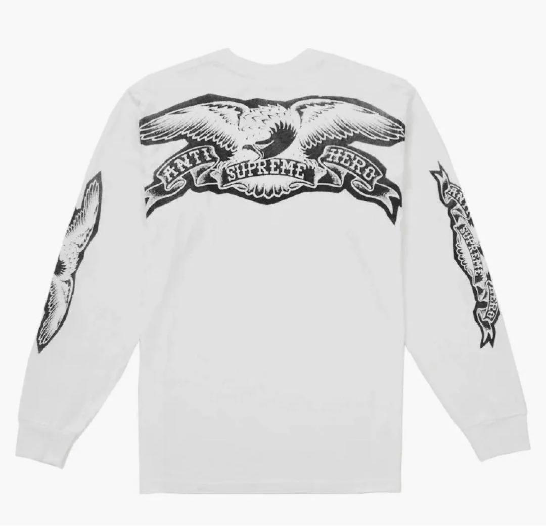 Supreme ANTIHERO Eagle L/S Tee Lサイズ