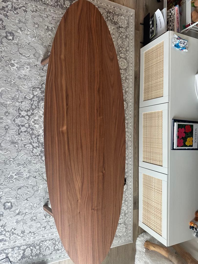 STOCKHOLM ストックホルム コーヒーテーブル, ウォールナット材突き板