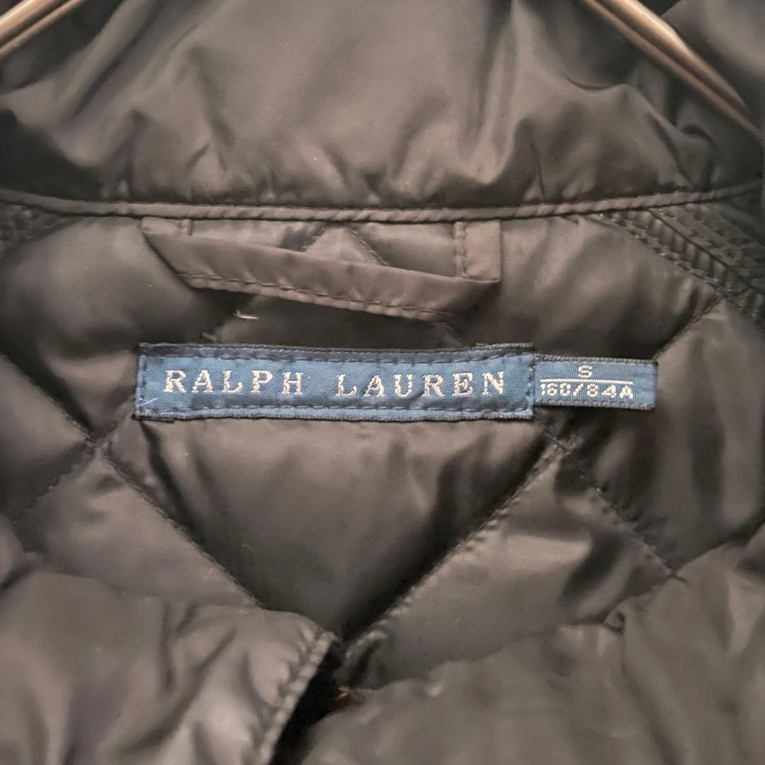 RALPH LAUREN キルティング　金ボタン　　ダウン　ベスト