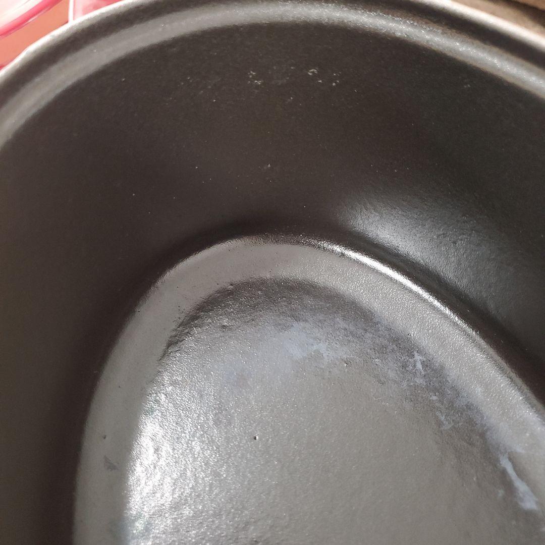 staub LA COCOTTE 赤 オーバル鍋　23cm