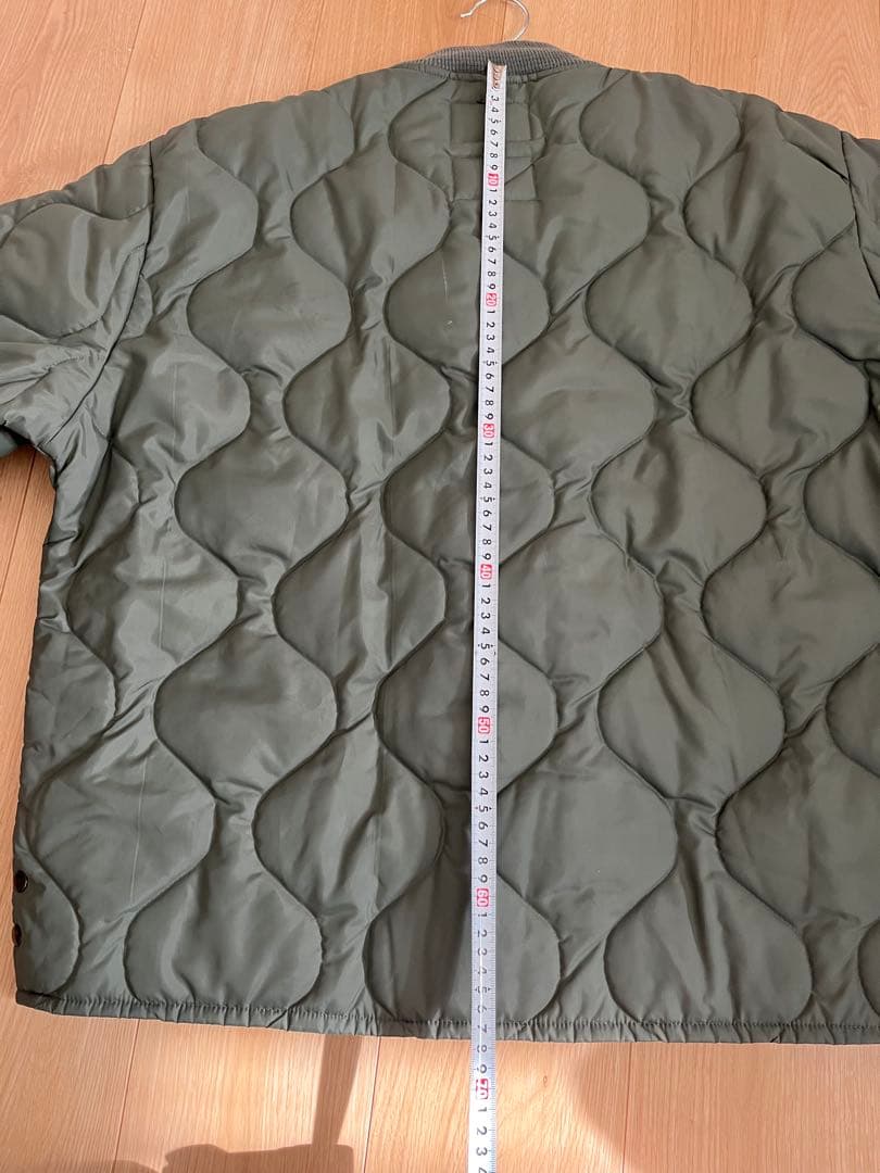 米軍 CWU-9/p USAFミリタリージャケット キルティング ライナー　L