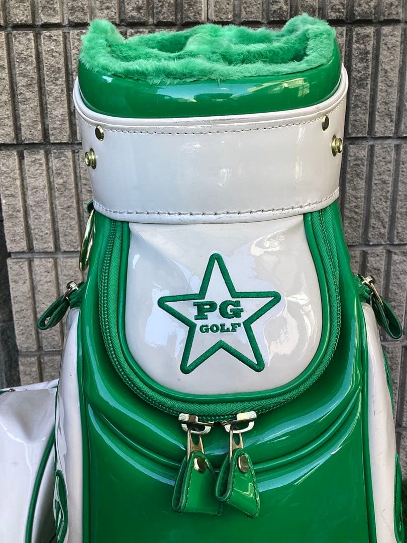 ち*ん様 パーリーゲイツエナメルキャディバッグ