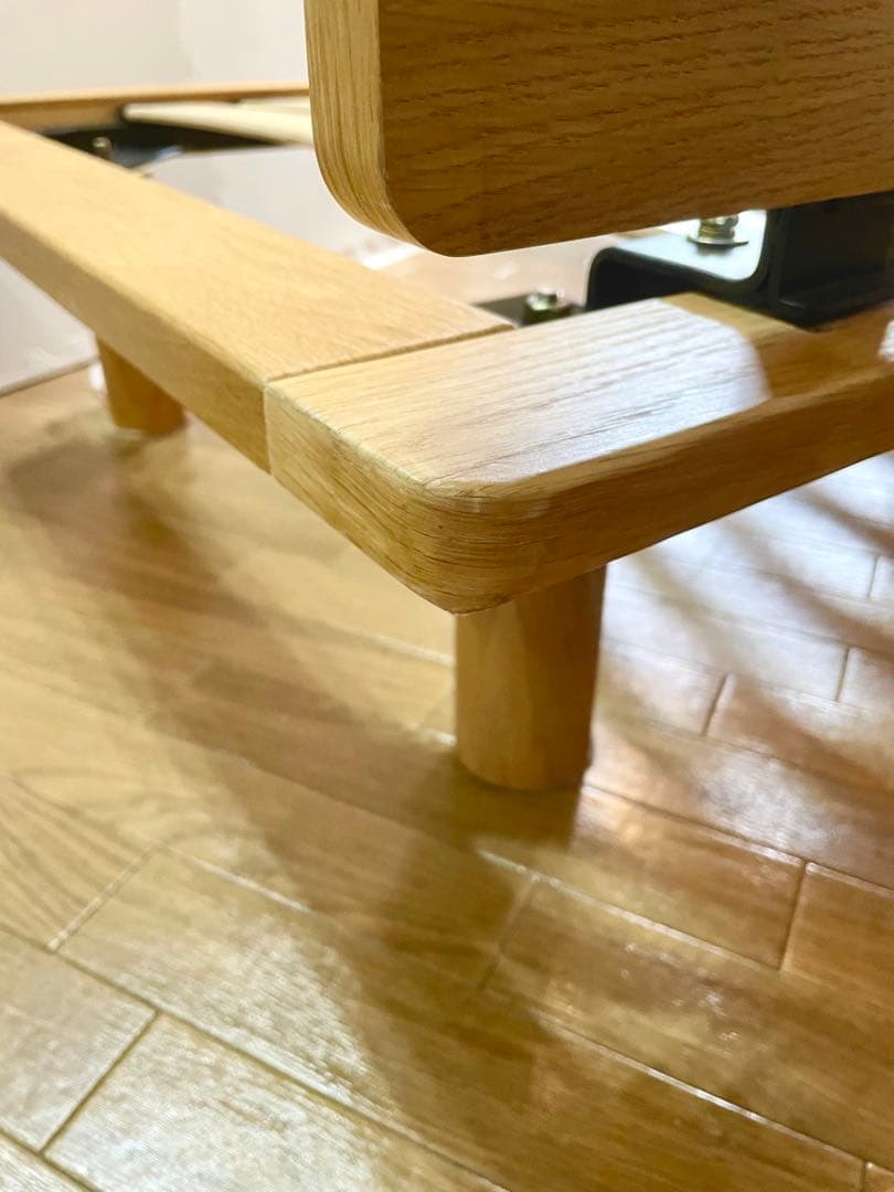 無印良品 【廃盤】ソファベッド ベージュ オーク