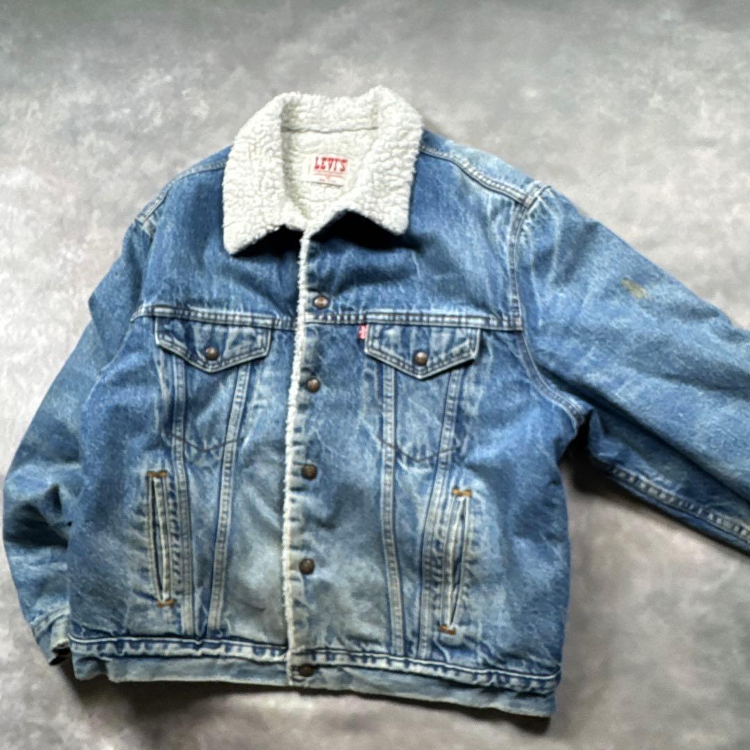90sUSA製Levi’s71608シェルパ48Lボアトラッカー常田大希T21