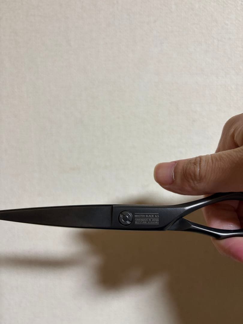 schorem×ミズタニ 6.5インチ マットブラックシザー