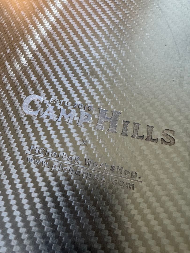 キャンプヒルズ　カーボンテーブルトップヘキサ