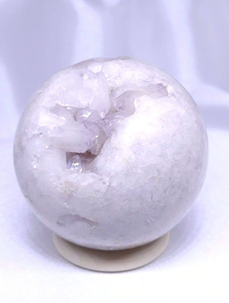 ピンクアメジスト　スフィア　丸玉　54mm　合言葉割引