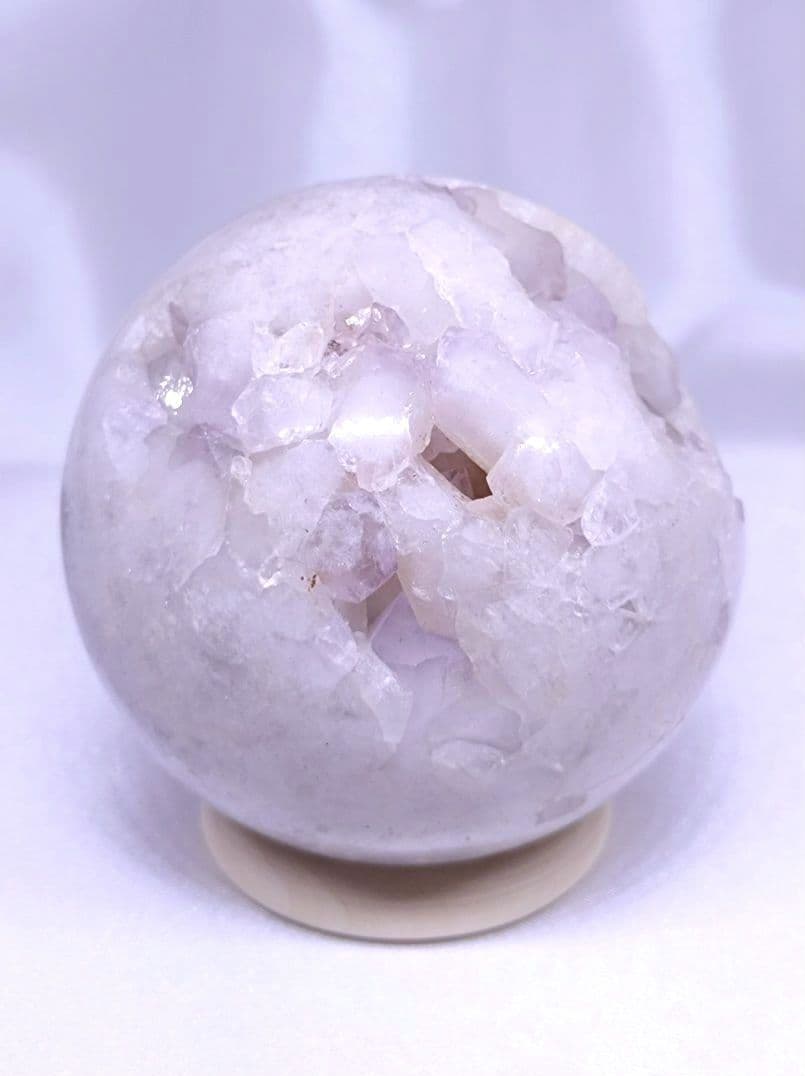 ピンクアメジスト　スフィア　丸玉　54mm　合言葉割引