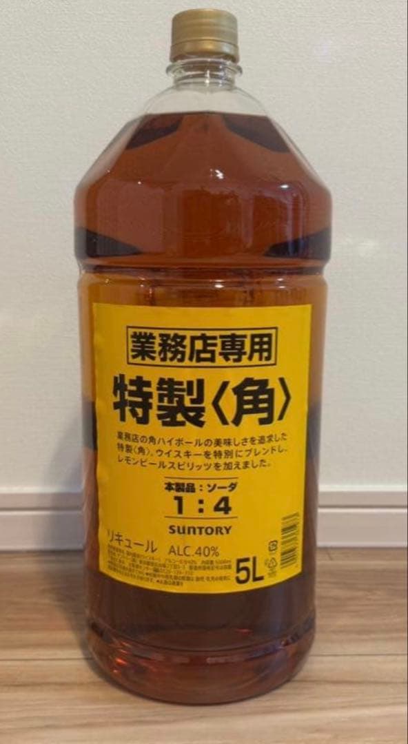 サントリー 特製〈角〉 5L アルコール40%