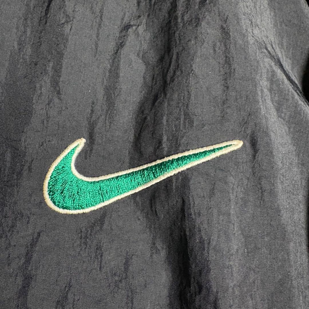 90s Jリーグ　読売ヴェルディ　NIKE ナイロンベンチコート　ホームカラー