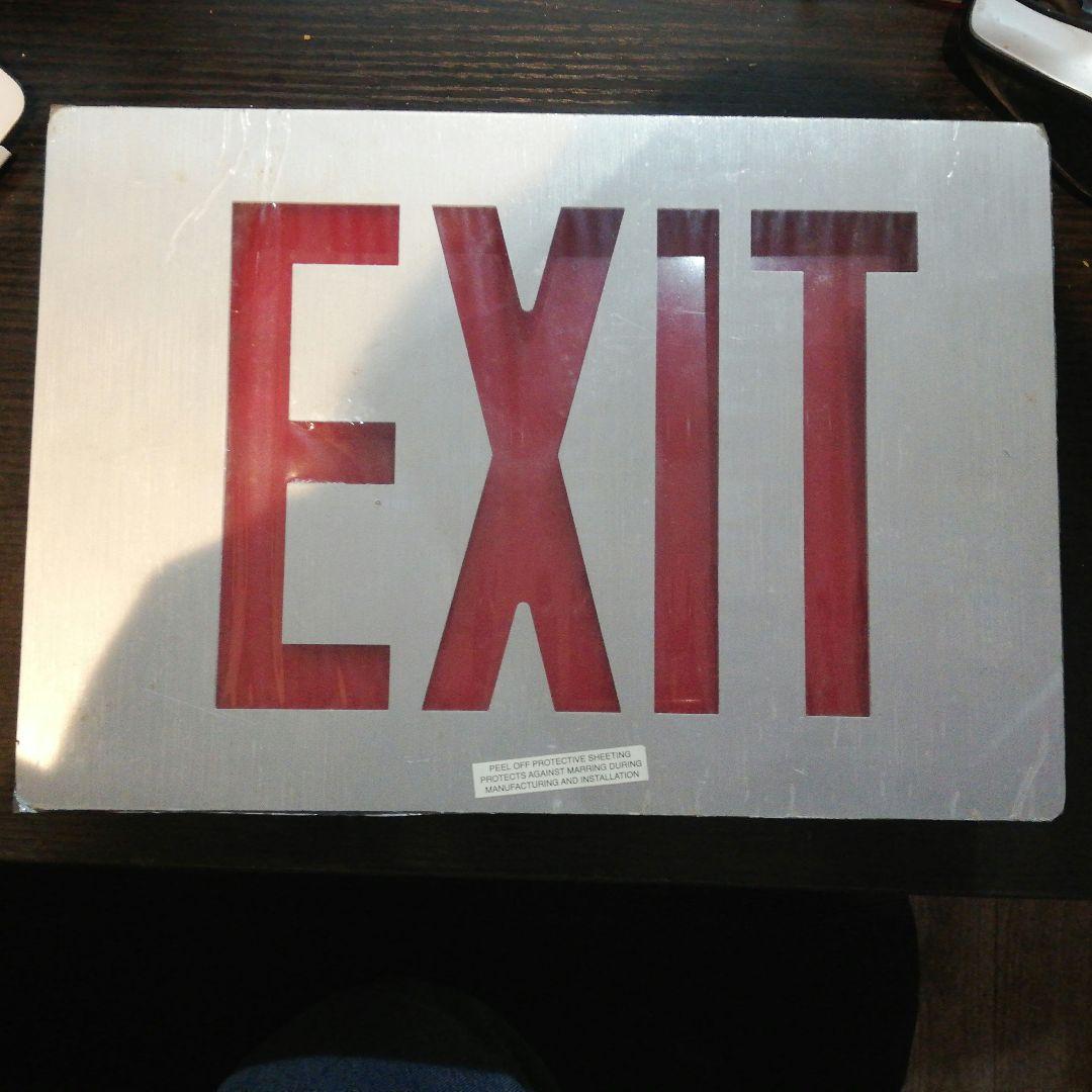 M●デッドストック Big BeamUS Exit Sign