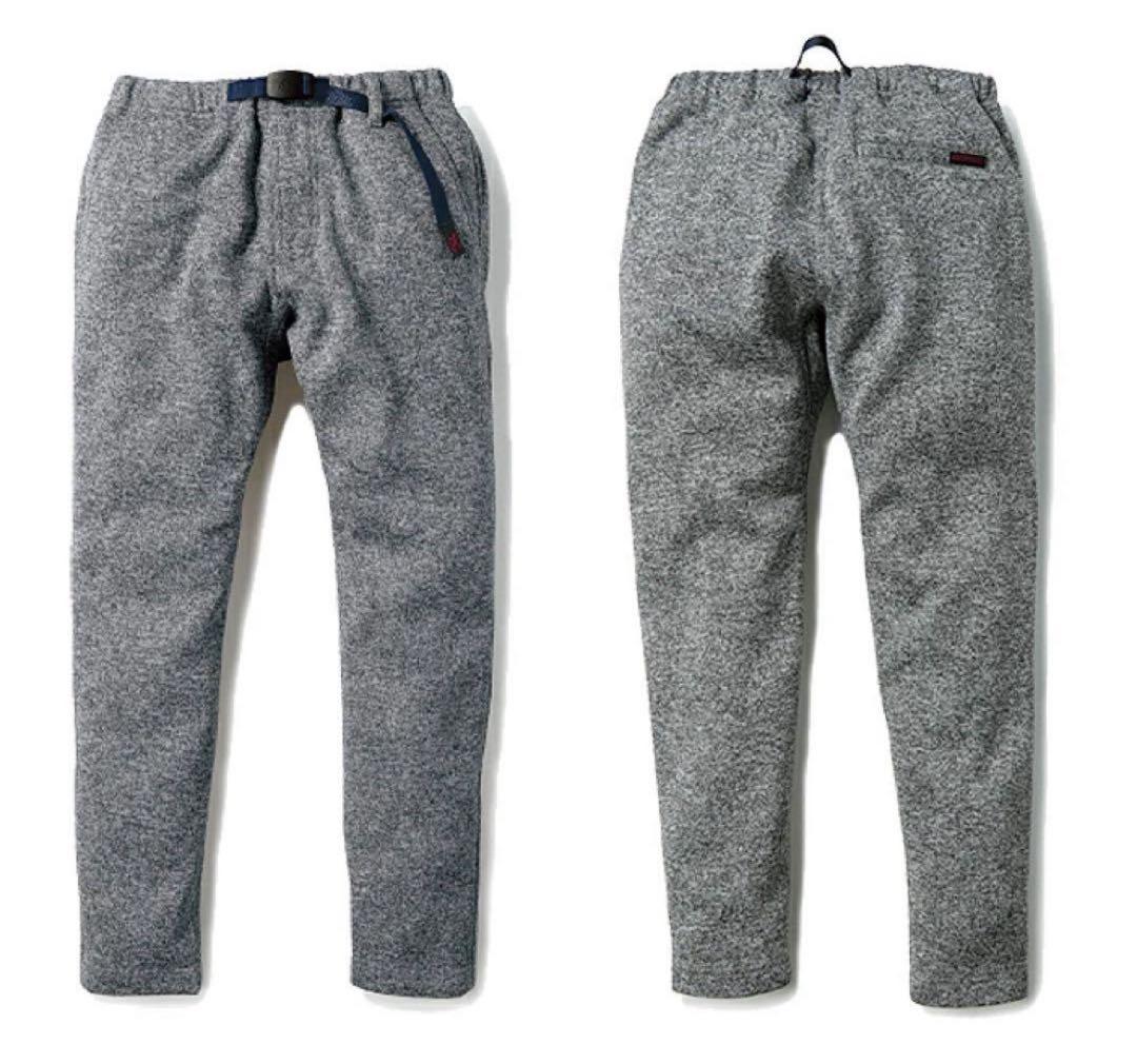 GRAMICCI グラミチ　ボンディングニットフリーススリムパンツ