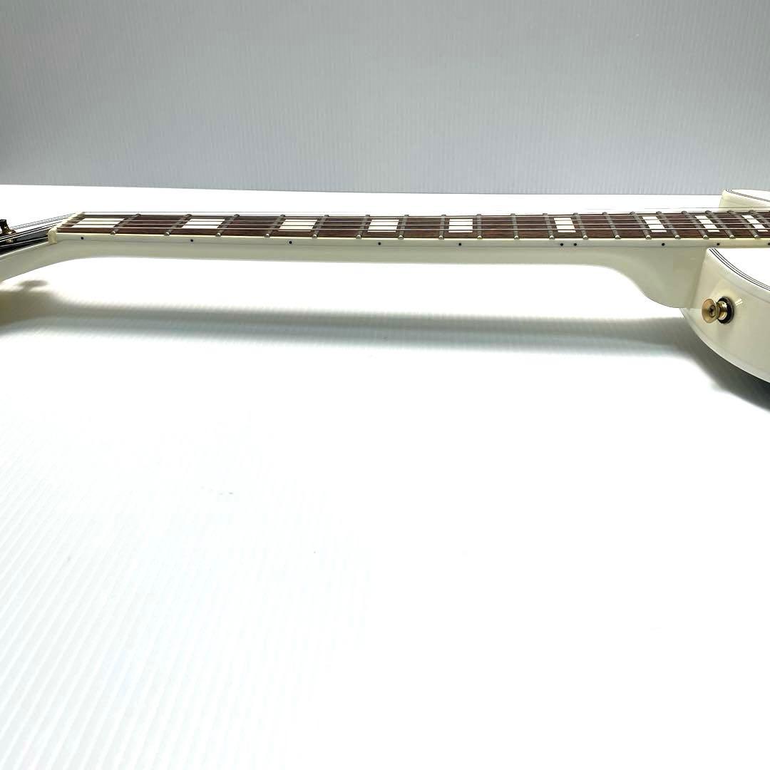 MaisonメイソンレスポールタイプエレキギターWhiteホワイトソフトケース付