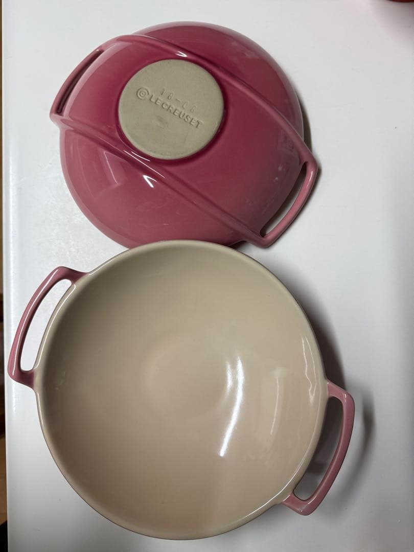 LE CREUSET WOK ミニウォク 20㎝ ローズクォーツ