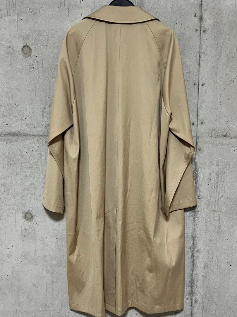 ジャケット・アウター WASHED FINX CHAMBRAY SOUTIEN COLLAR COAT
