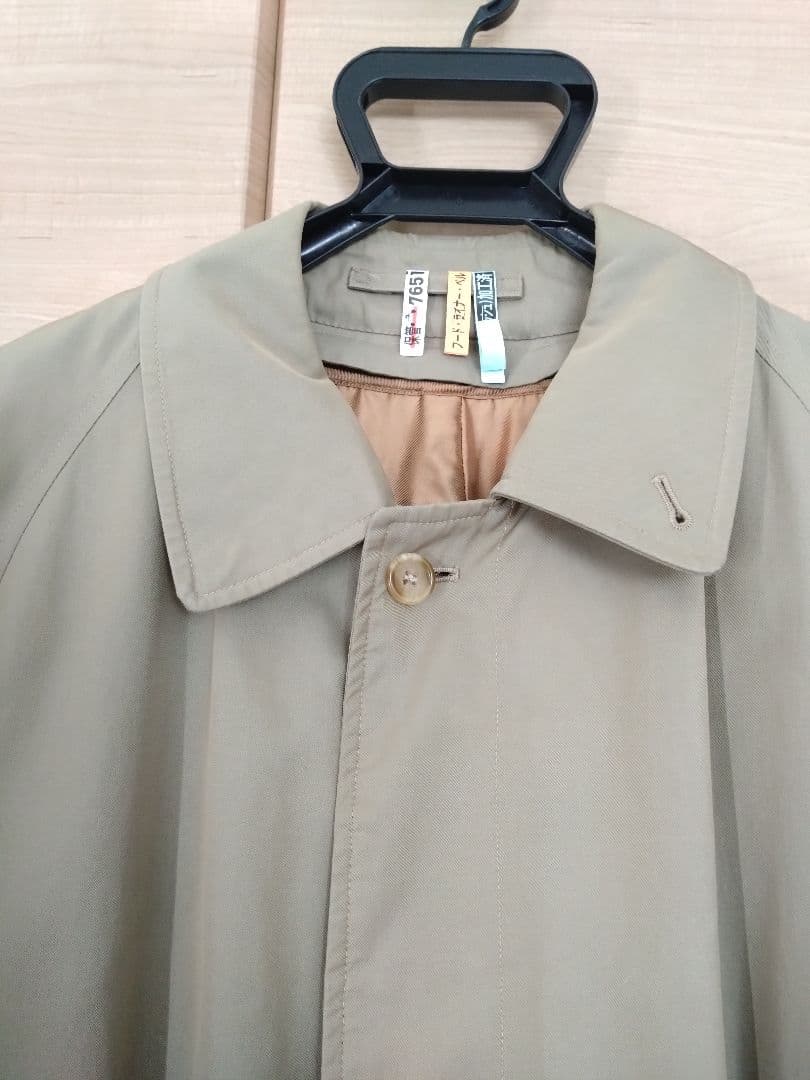 Burberry's/バーバリー メンズ ステンカラーコート カーキ ライナー付