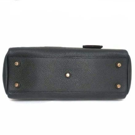 ✨新品未使用✨ココセリュックスゴールド　本革　トートバッグ　A4　ブラック