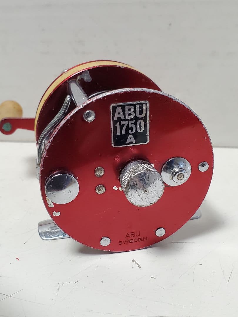 臼*男様 アブ　1750A ビンテージ　ダイレクトリール