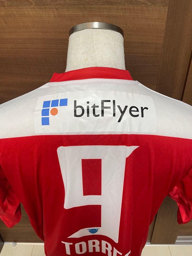 Jリーグサガン鳥栖フェルナンド・トーレス選手引退試合ユニ【非売品】360枚限定品