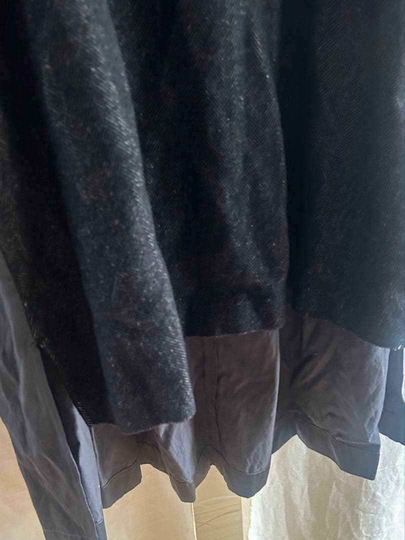 ブラックツイード＆グレーワンピース コズミックワンダー