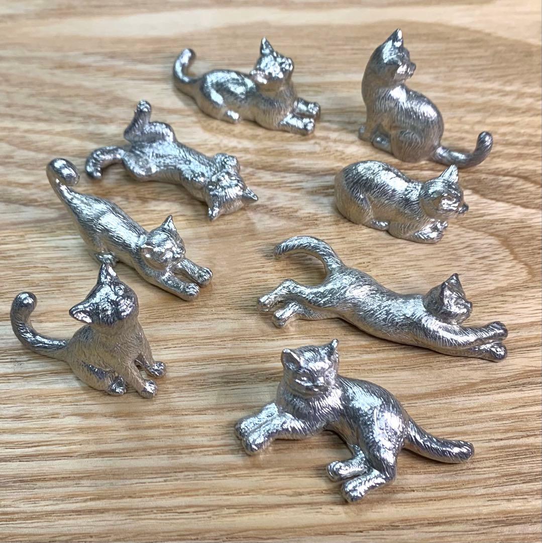 【新品】スズ製 猫の箸置き 錫 はしおき 猫雑貨 ねこ ネコ