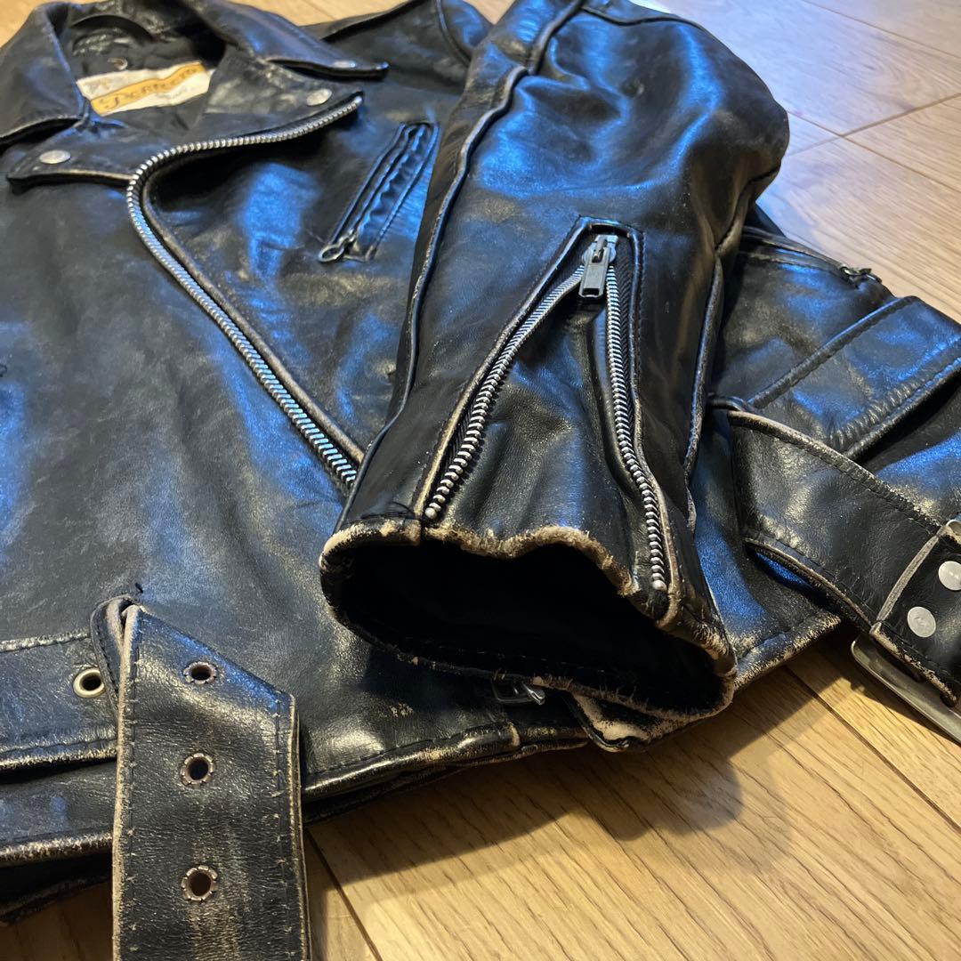 【schott】ショット　ダブルライダース　size36 バイカー後期　618