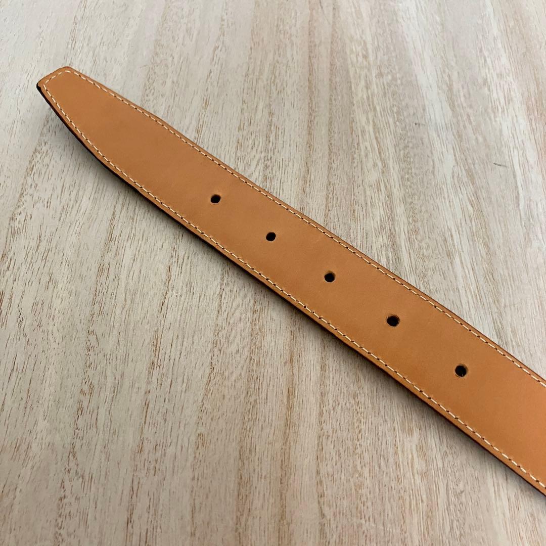 訳あり極美品✨Felisi✨フェリージ✨レザーベルト✨85cm✨濃茶✨699/6