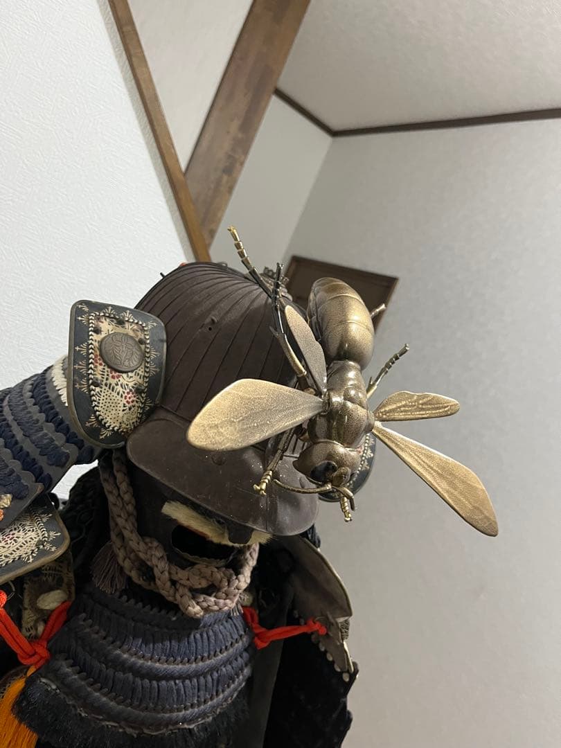 スズメバチ雀蜂前立のみ武具甲冑兜戦国時代サムライ等身大 SAMURAI武士