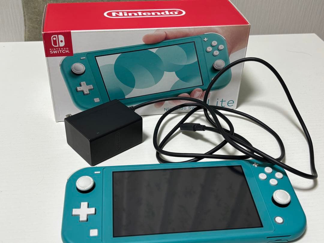 Nintendo Switch Lite ターコイズ　箱付き