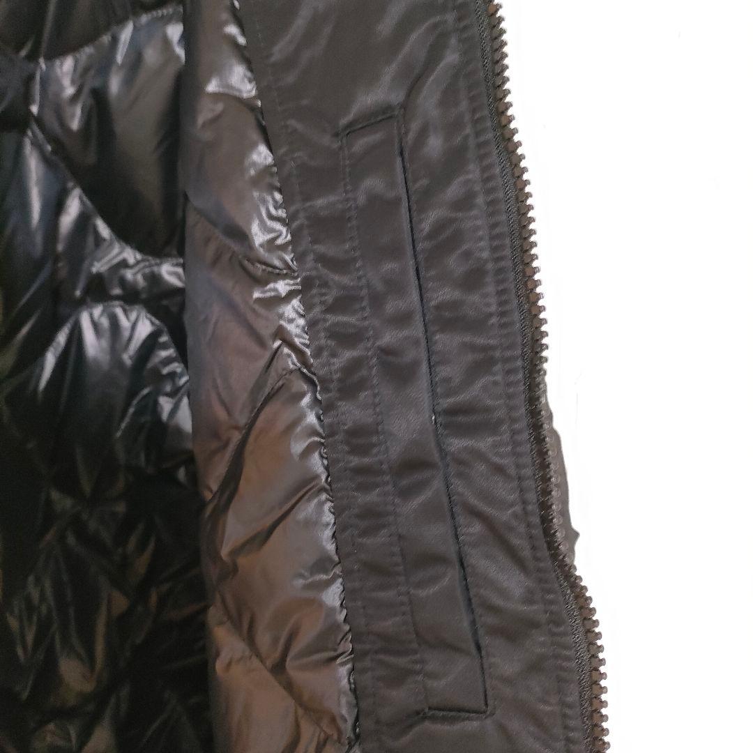 ユニクロ＋J ハイブリッドダウンジャケット MA-1 ミリタリー 黒 4XL