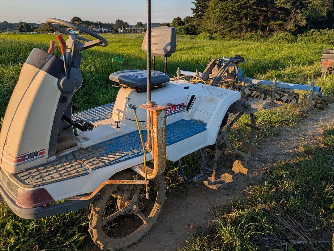 水田除草機　除草機　農機　農業　有機栽培