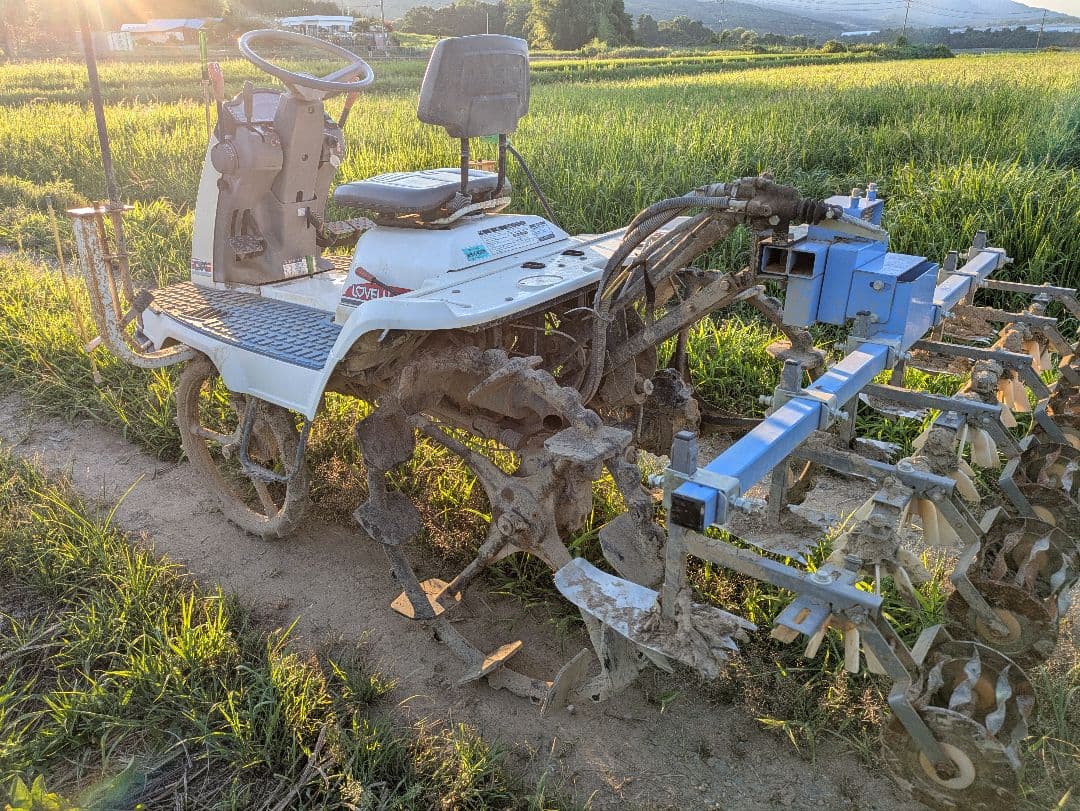 水田除草機　除草機　農機　農業　有機栽培
