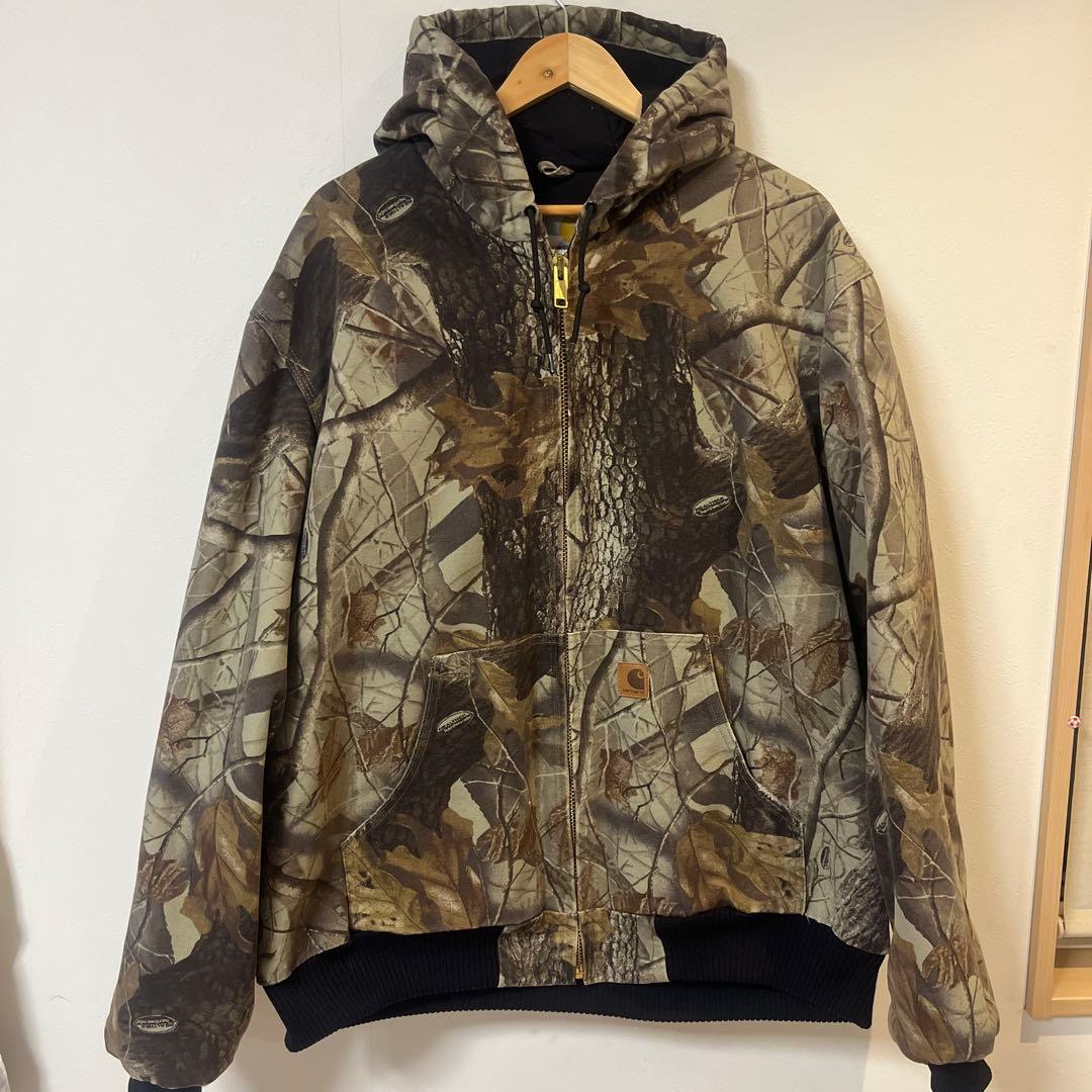 か*た様 美品　カーハート　Carhartt カモリアルツリー　アクティブジャケ