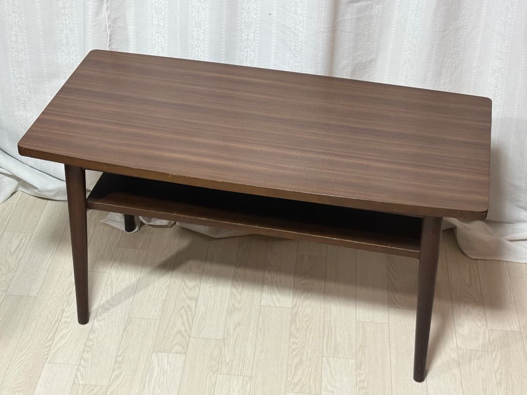 ポ*キ様 昭和レトロ　ローテーブル　座卓　ちゃぶ台　モニター台　木製　空間作り