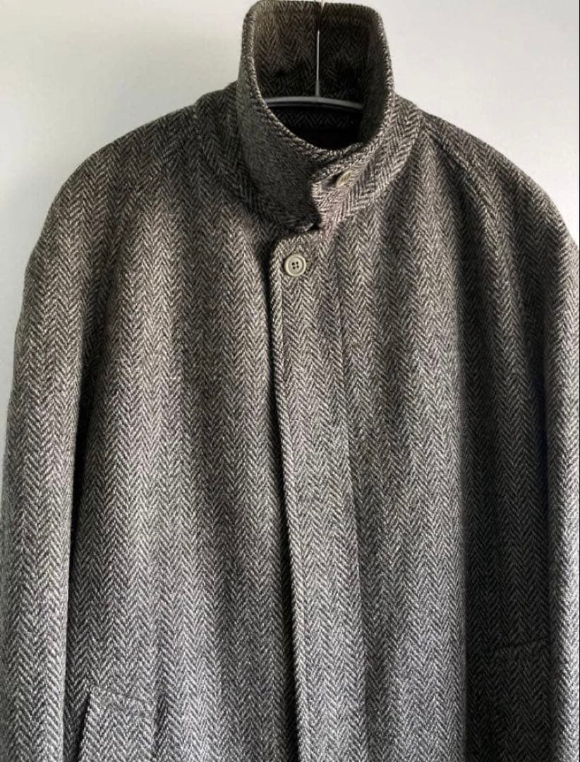 ジャケット・アウター 70s Vintage Burberry \"Harris Tweed\" Coat