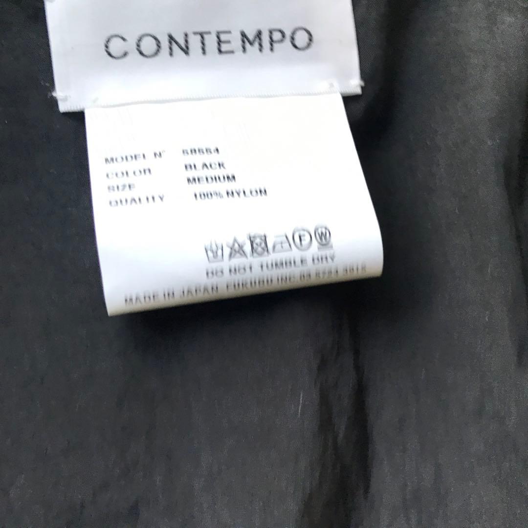 ヤエカCONTEMPO ブラック レインコート M