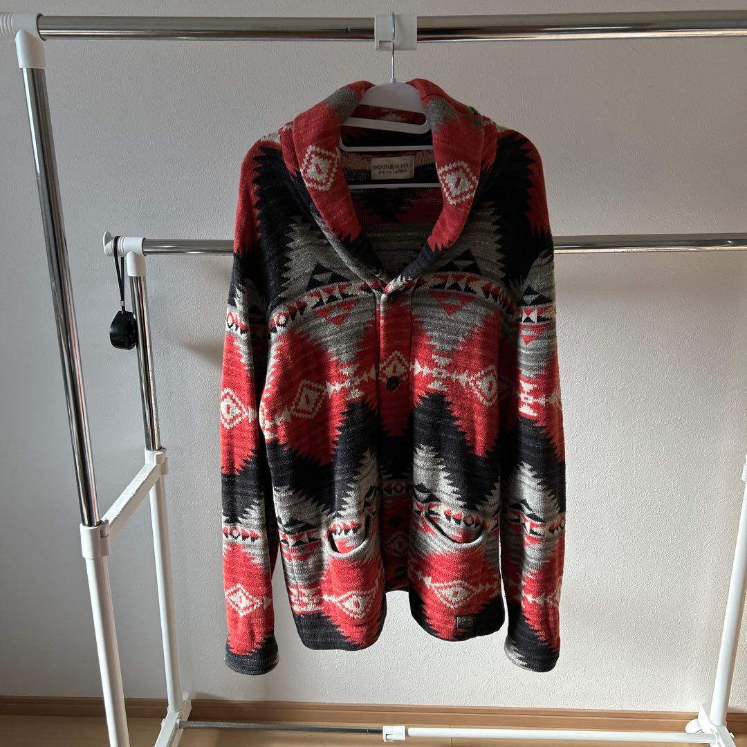 デニムアンドサプライ　Ralph Lauren ネイティブカーディガン