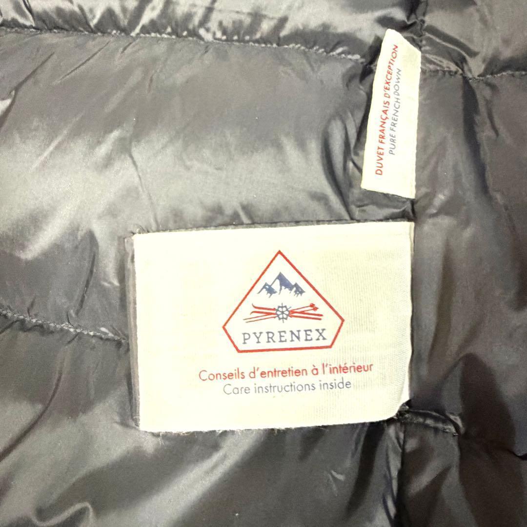 ピレネックス シップス別注 コクーンロング ダウンジャケット ブラック M