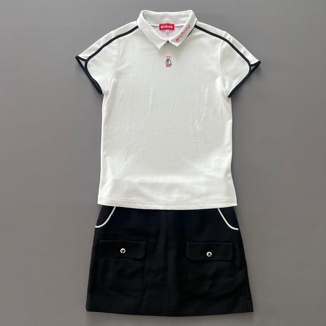 archivio アルチビオ セットアップ　シャツ　スカート ゴルフ　レディース