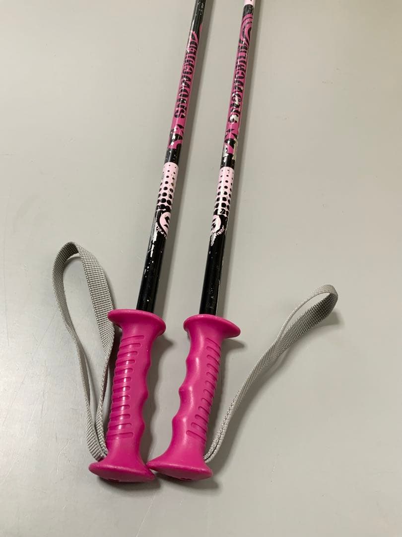 ジュニアスキー　4点セット　K2（ケーツー）板124cm／ブーツ23cm