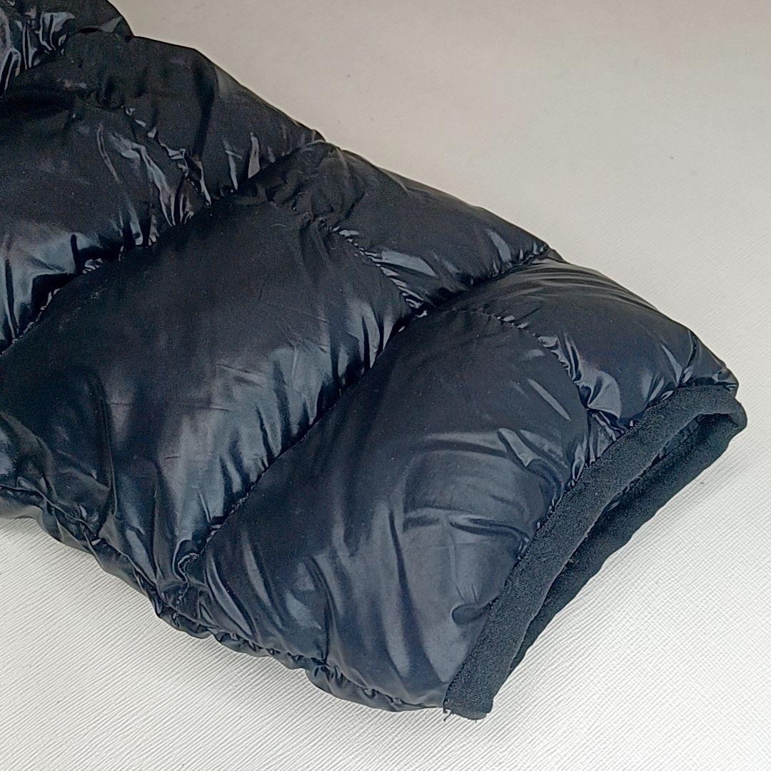 【ダウン80%★XL】adidas アディダス　ダウン　ベンチコート　ブラック