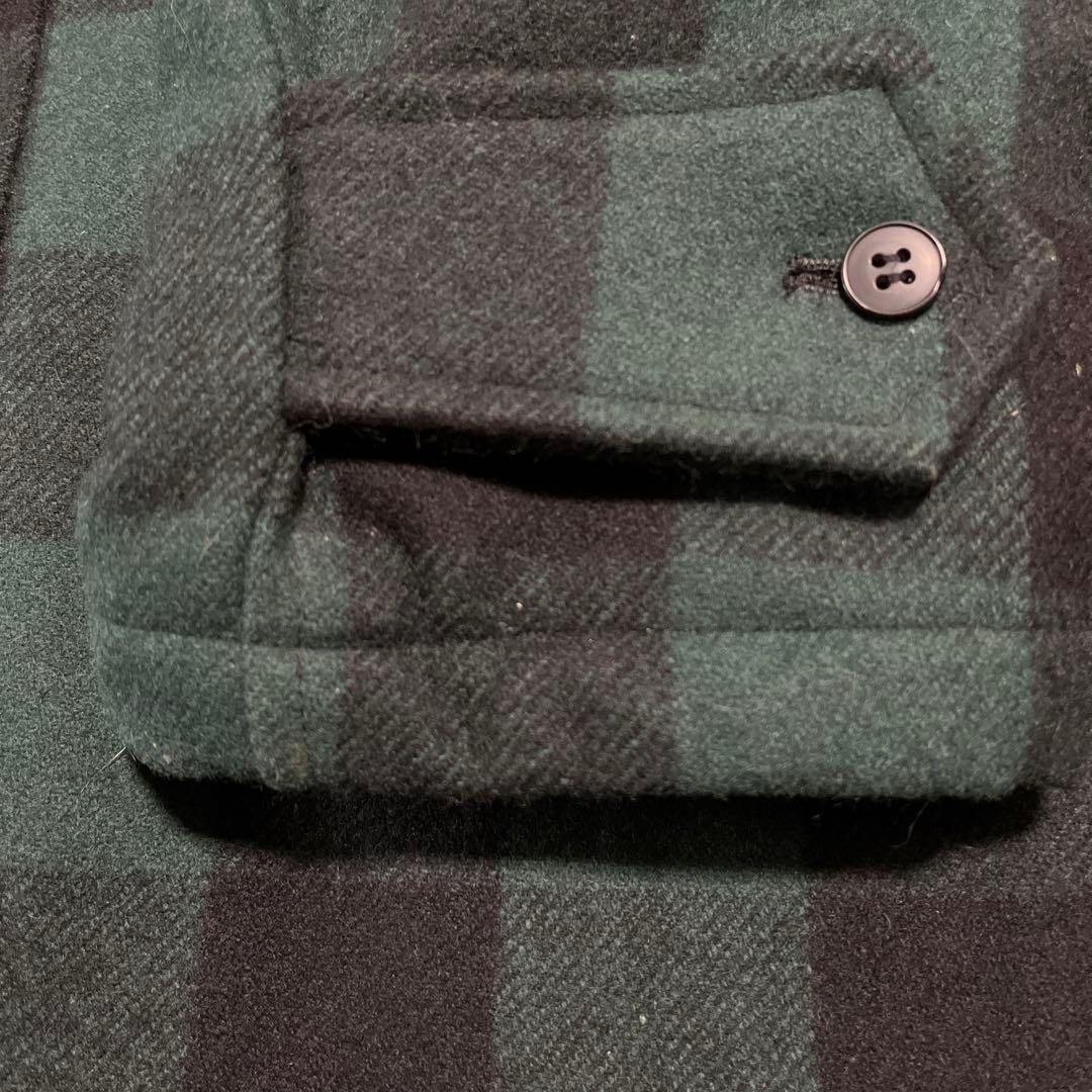 chaps ラルフローレン　ブロックチェック　ウールジャケット　y2k 00s